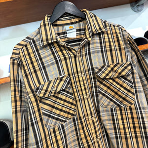 1990'S CARHARTT FLANNEL BUTTON-UP - M/L