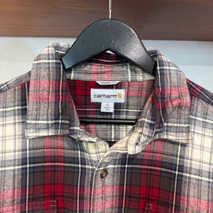 1990'S CARHARTT FLANNEL BUTTON-UP - M/L