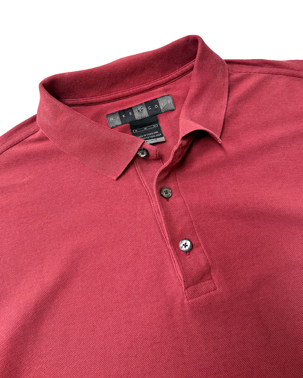 2000'S NIKE GOLF POLO SHIRT - L