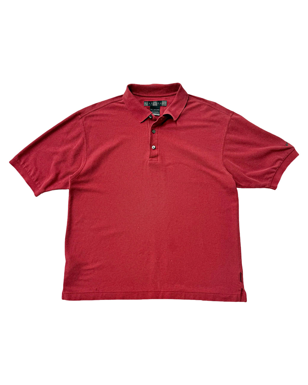 2000'S NIKE GOLF POLO SHIRT - L