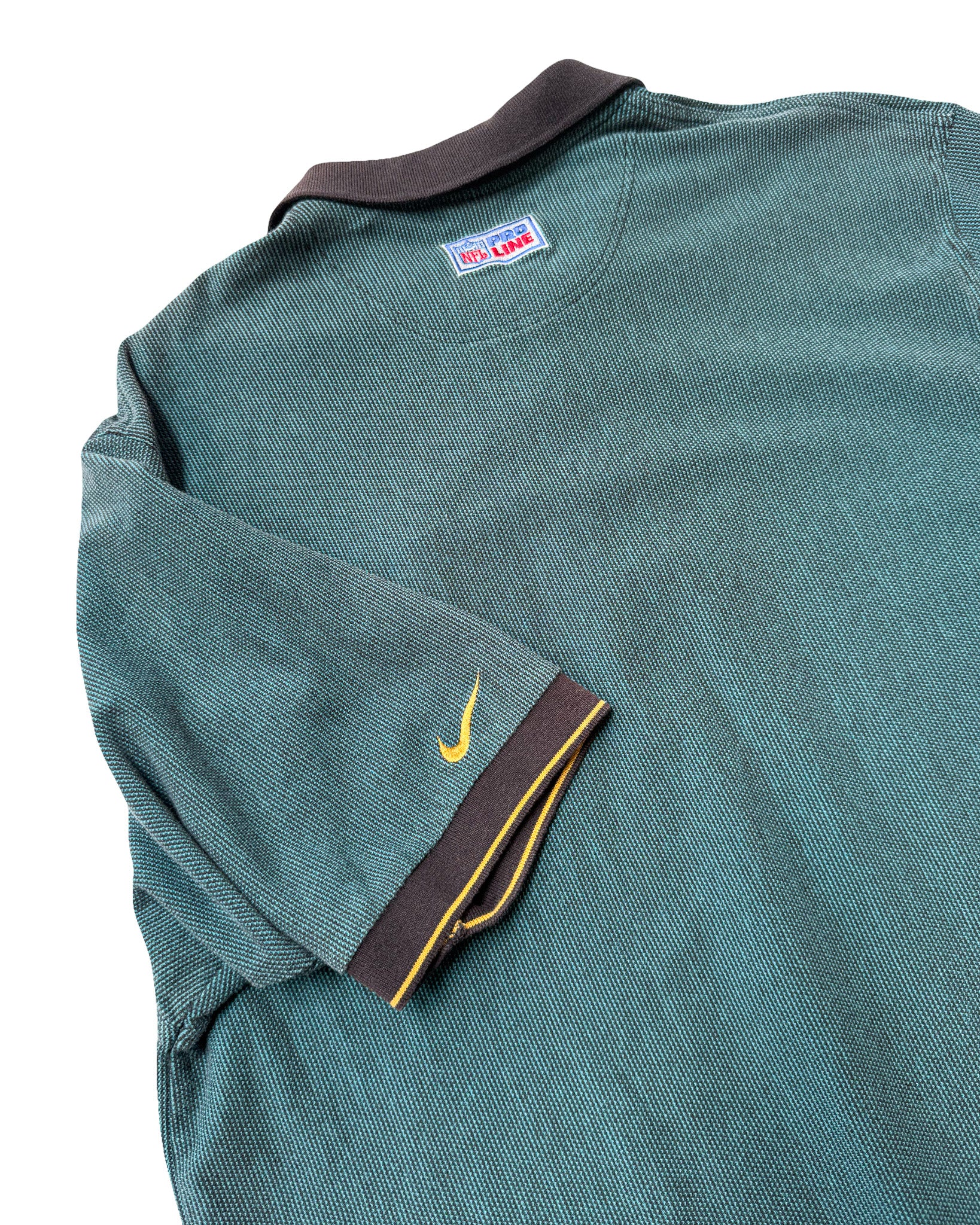 1990'S NIKE JACKSONVILLE JAGUARS POLO SHIRT - L/XL