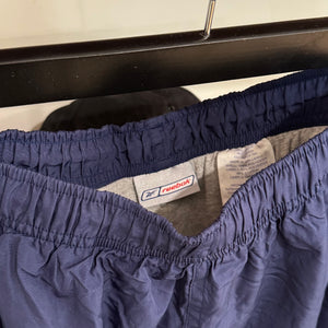 2000'S REEEBOK LOGO PANEL TRACK PANTS - M