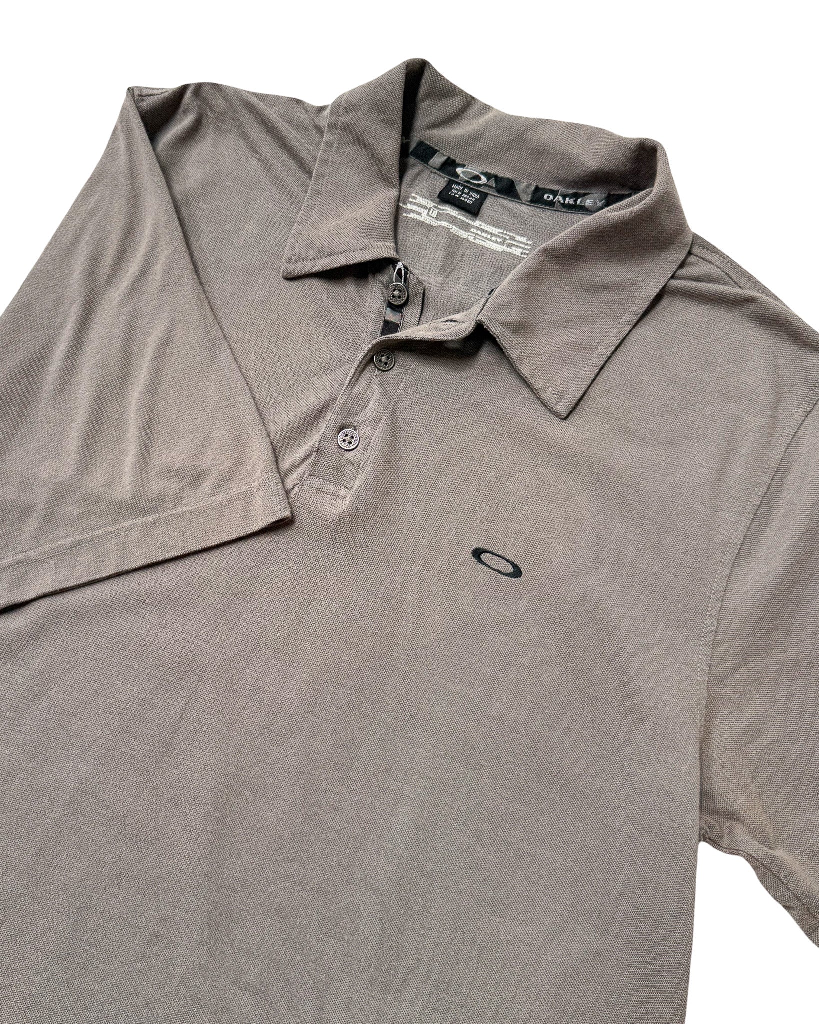 2000'S OAKLEY EMBROIDERED POLO SHIRT - M/L