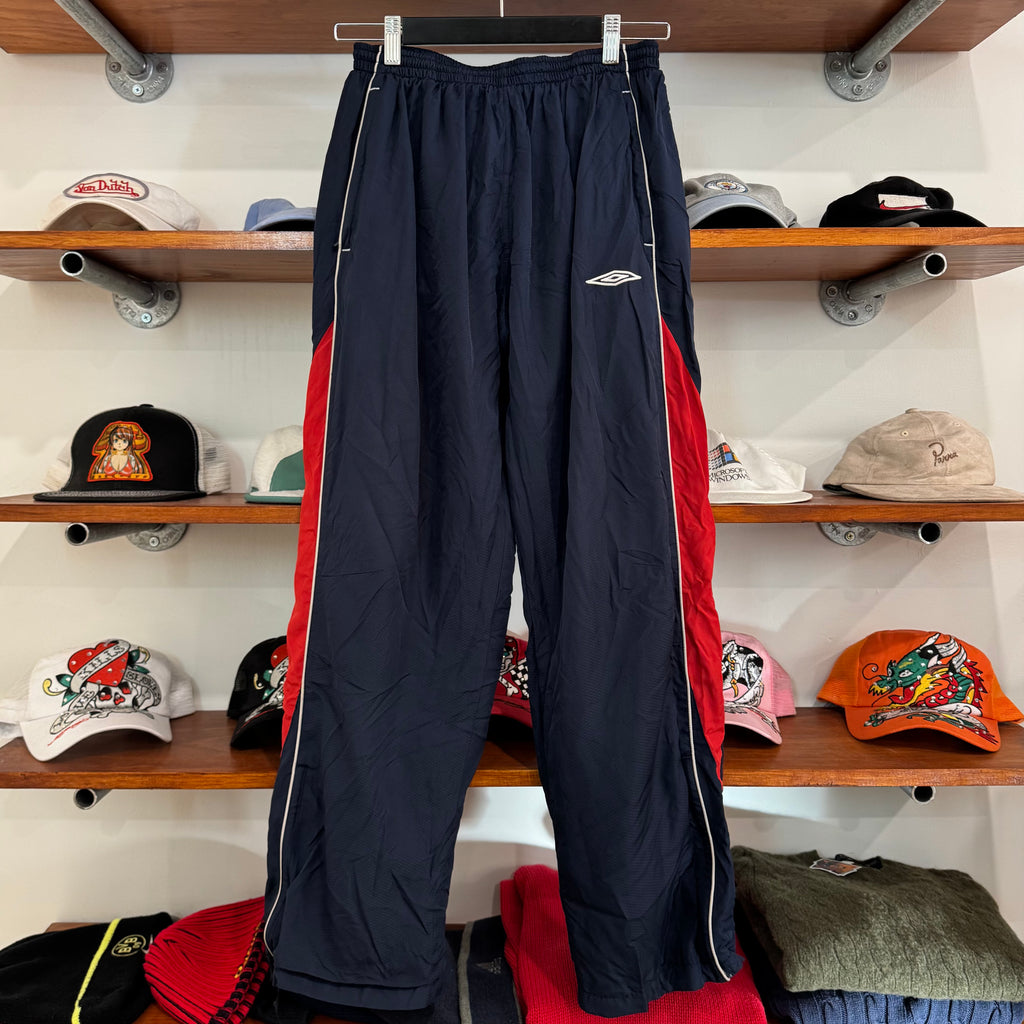 2000'S UMBRO LOGO PANEL TRACK PANTS - S
