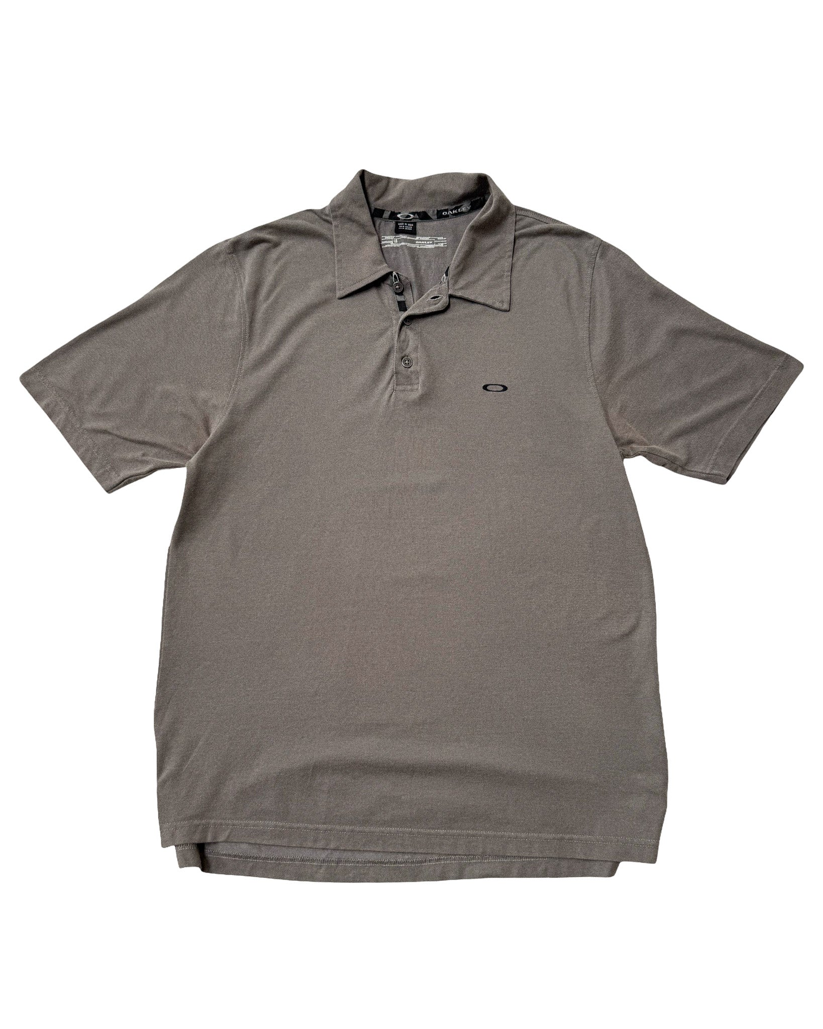 2000'S OAKLEY EMBROIDERED POLO SHIRT - M/L