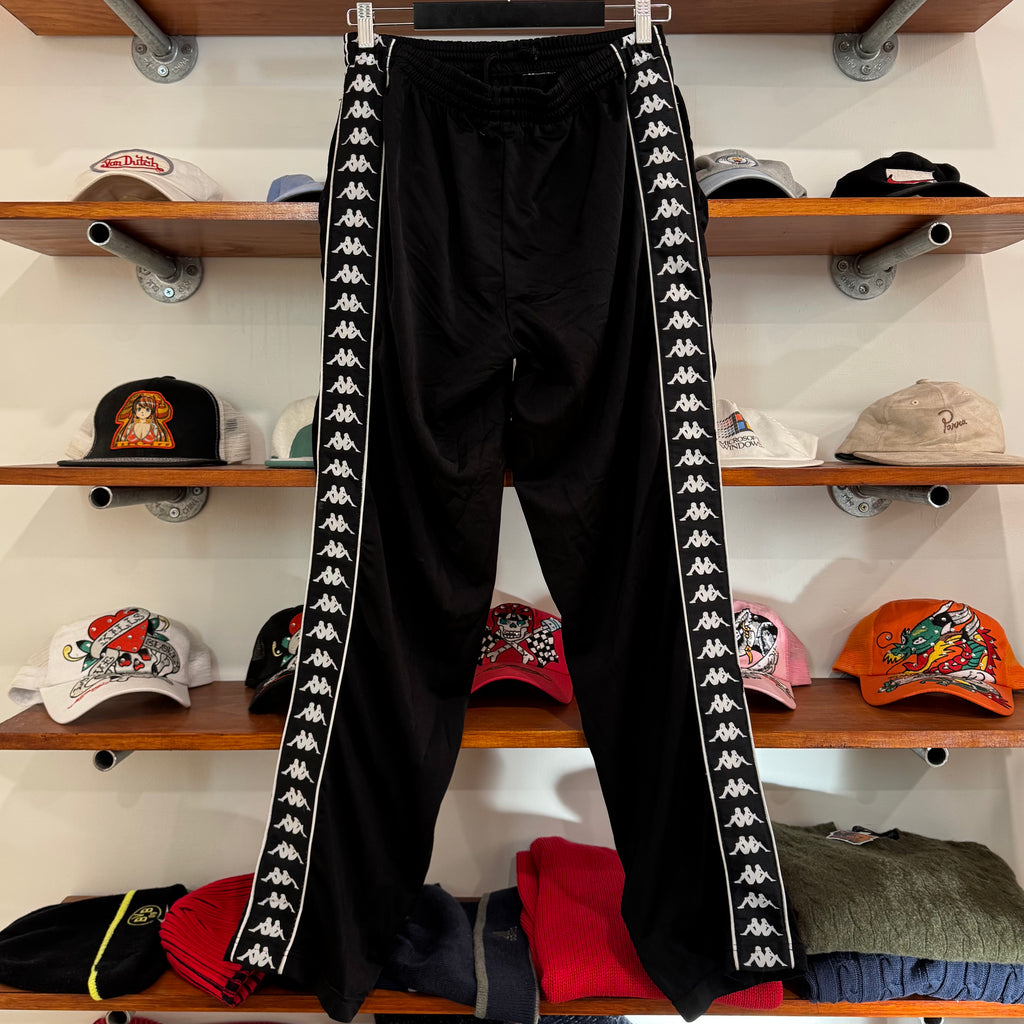 2000'S KAPPA LOGOS SATIN TRACK PANTS - S/M