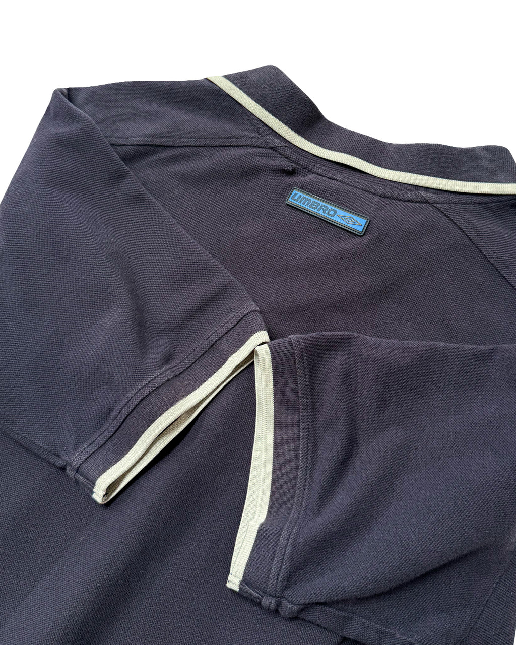 2000'S UMBRO EMBROIDERED POLO SHIRT - L