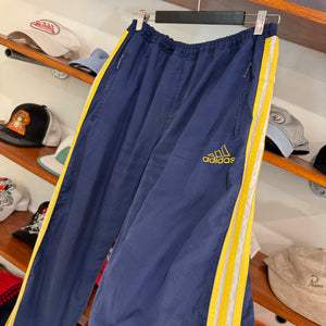 2000'S ADIDAS LOGO 3 STRIPE TRACK PANTS - M