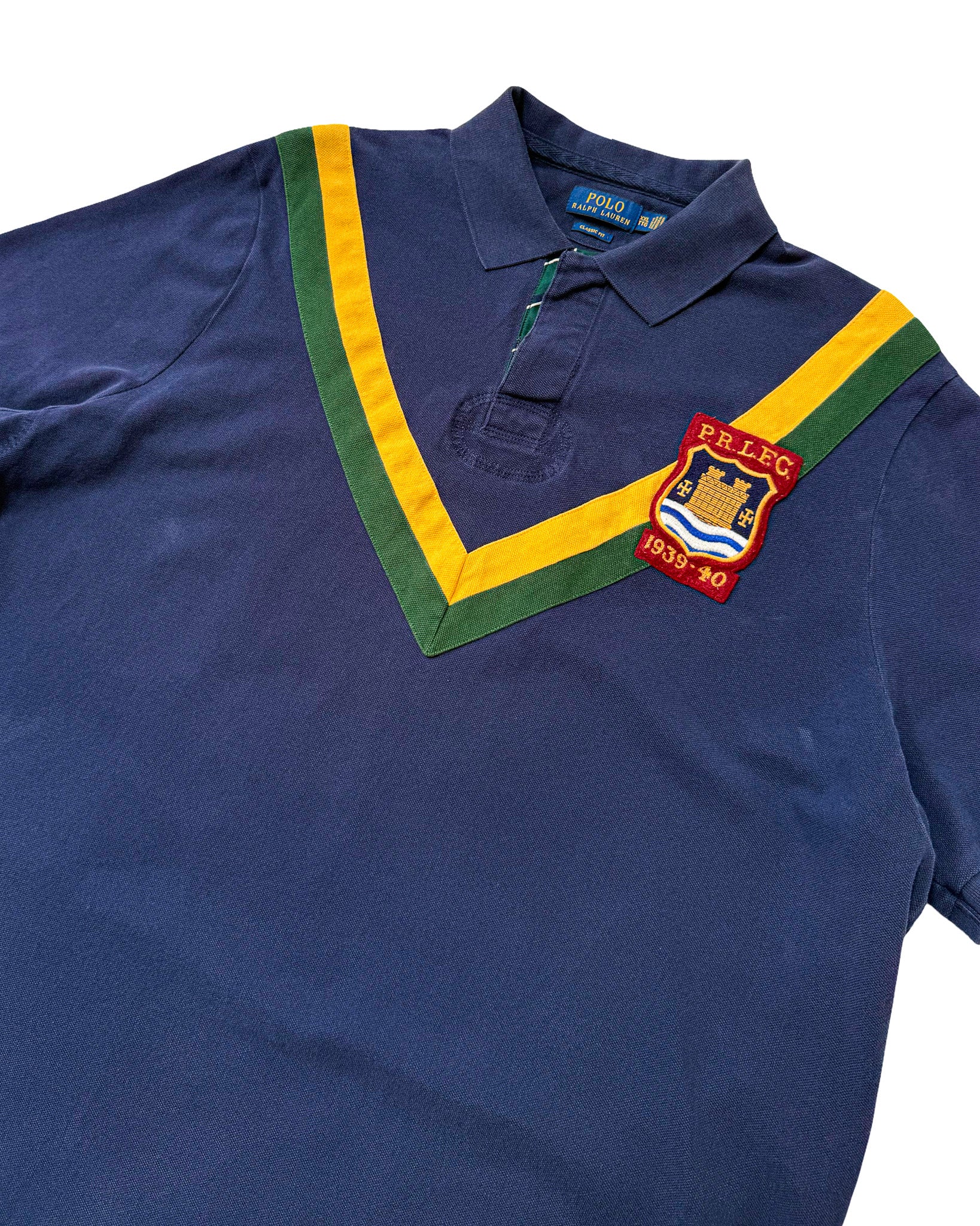 2000'S POLO RALPH LAUREN P.R.L.F.C POLO SHIRT - XL