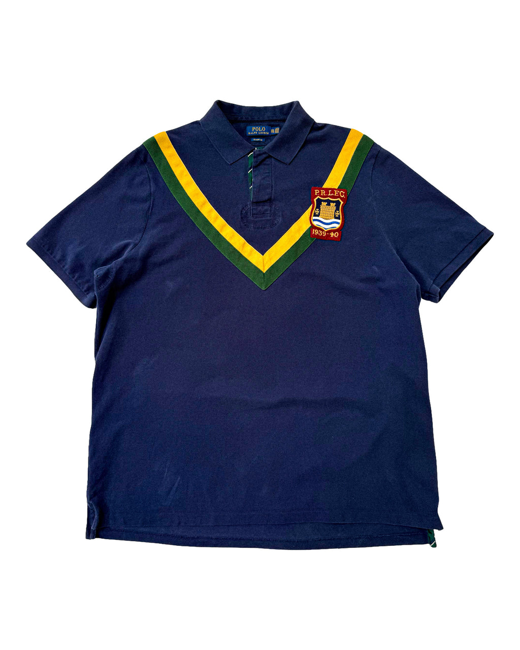 2000'S POLO RALPH LAUREN P.R.L.F.C POLO SHIRT - XL