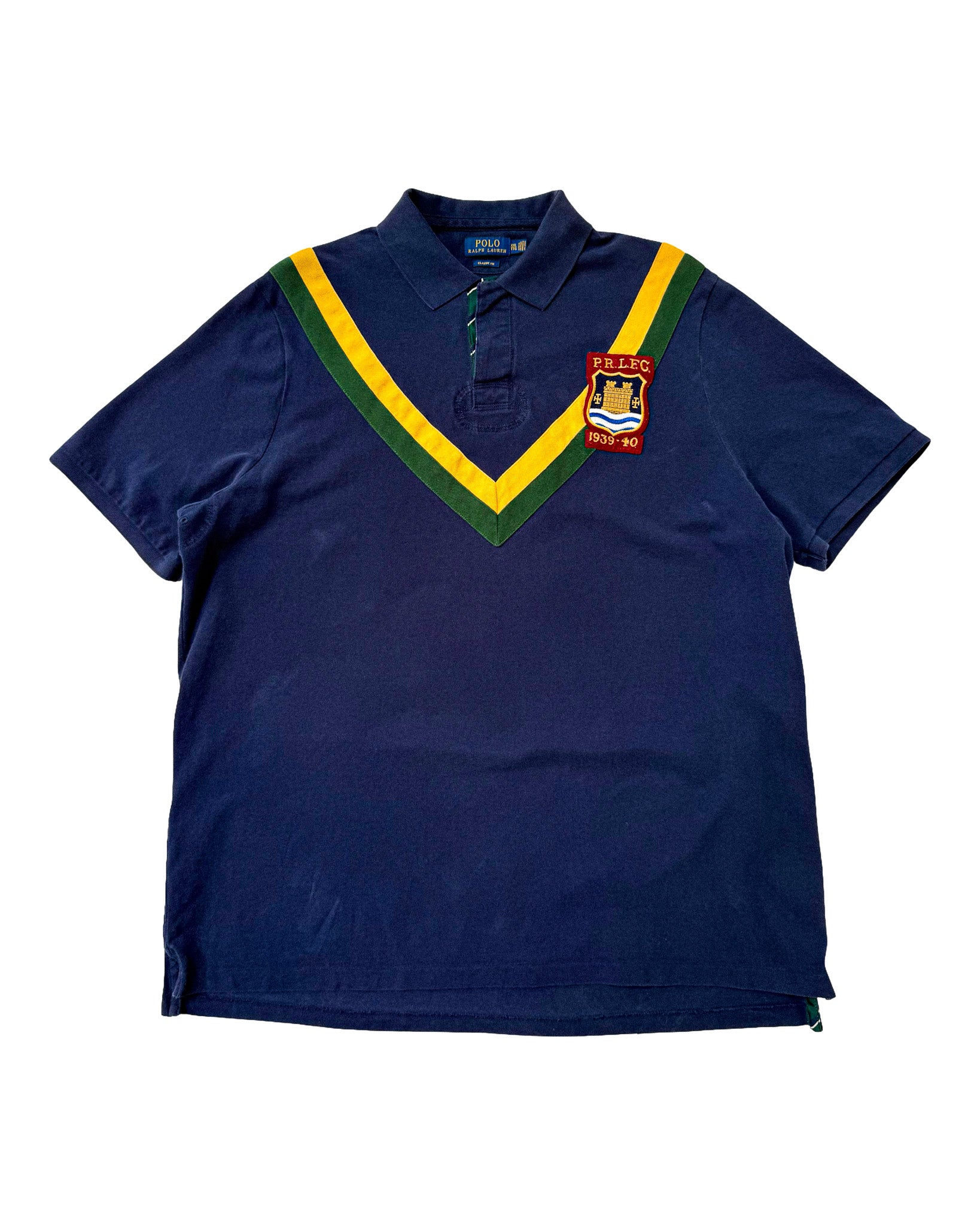 2000'S POLO RALPH LAUREN P.R.L.F.C POLO SHIRT - XL