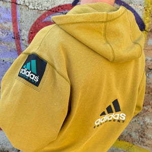 1990'S ADIDAS EQUIPMENT EMBROIDERED JACKET - L