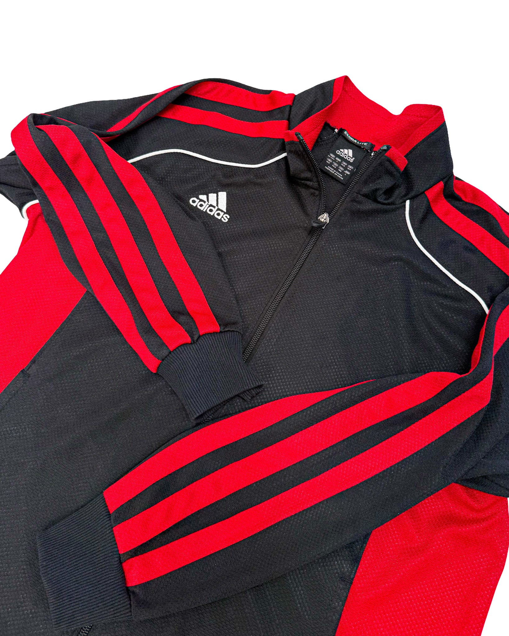 2012 ADIDAS THICC 3-STRIPE TRACK JACKET - M