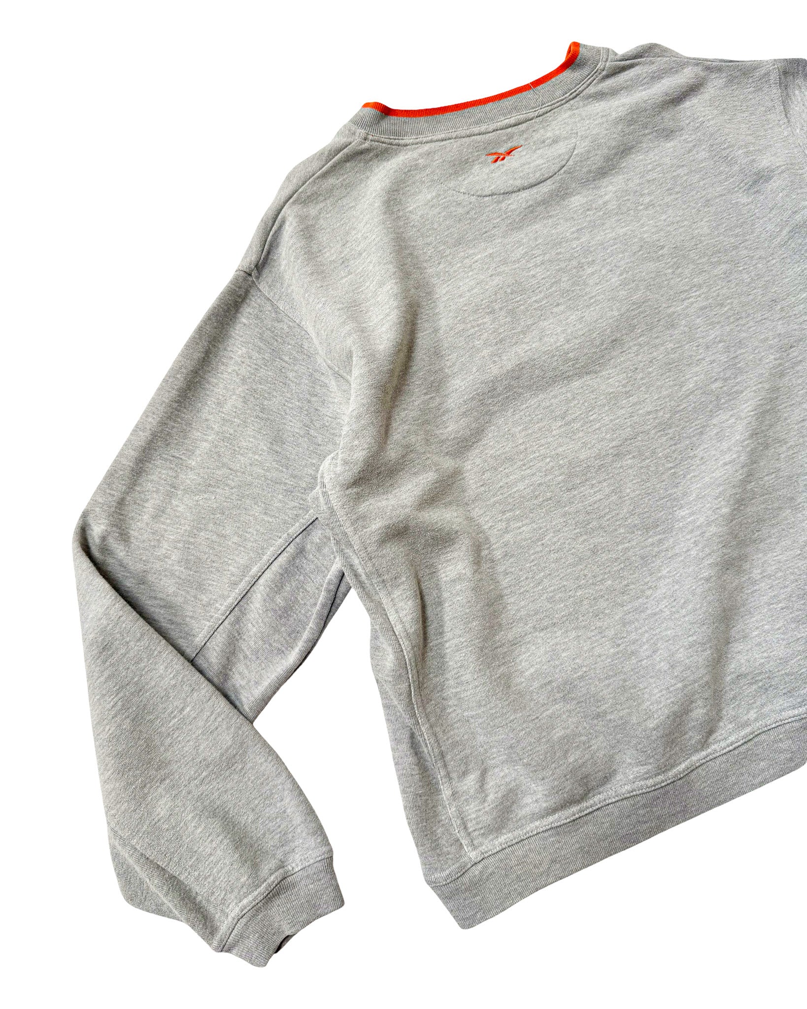 2000'S REEBOK EMBROIDERED TRIM PULLOVER - M