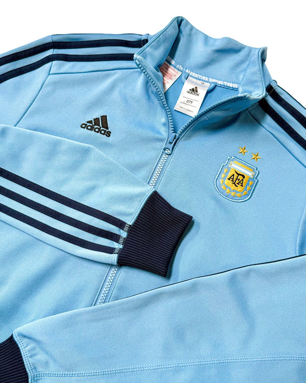 2015 ADIDAS 'MESSI' ARGENTINA FOOTBALL TRACK JACKET - S