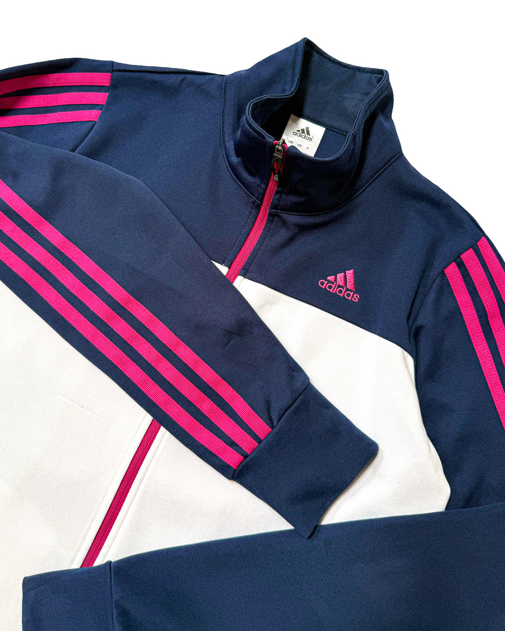 2015 ADIDAS TWO-TONE TRACK JACKET - S