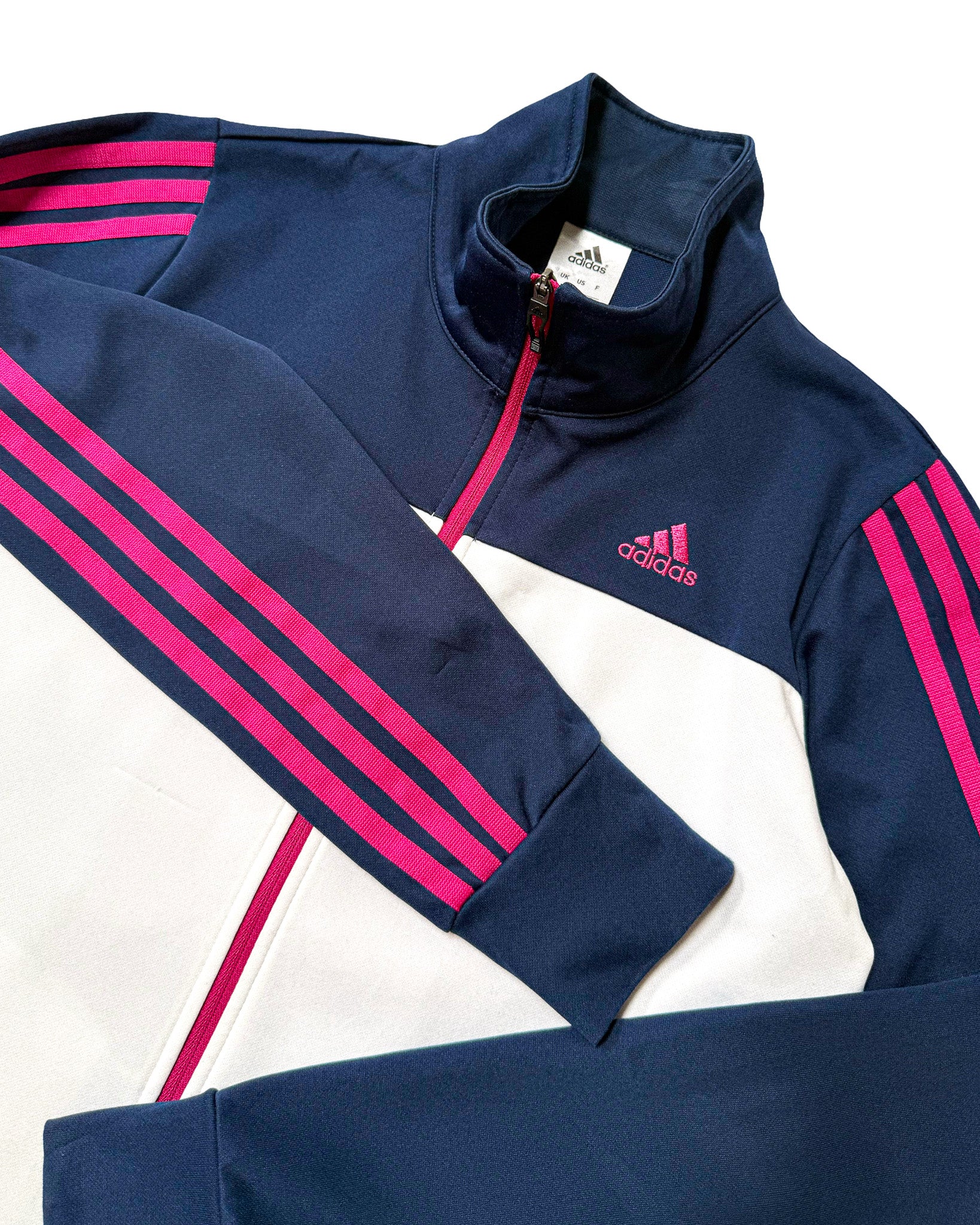 2015 ADIDAS TWO-TONE TRACK JACKET - S