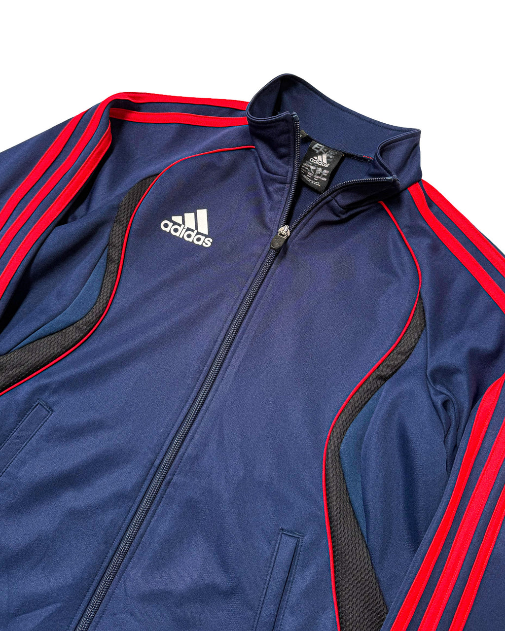 2008 ADIDAS 3-STRIPE PANELS TRACK JACKET - S