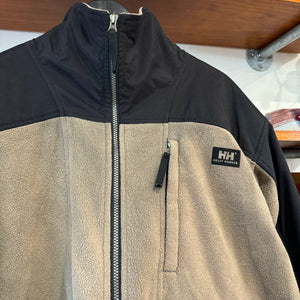 2000'S HELLY HANSEN TWO-TONE FLEECE JACKET - XL/XXL