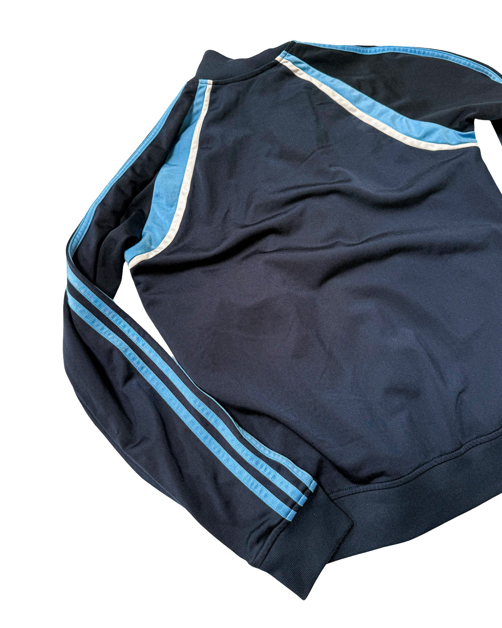 2000'S ADIDAS 3-STRIPE TRACK PANELS JACKET - M