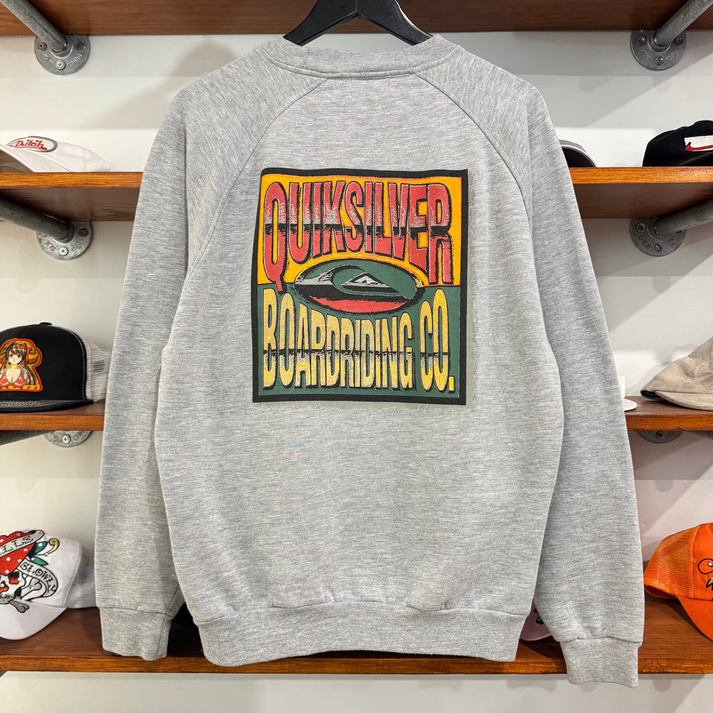 2000'S QUIKSILVER GRAPHIC SWEATSHIRT - M