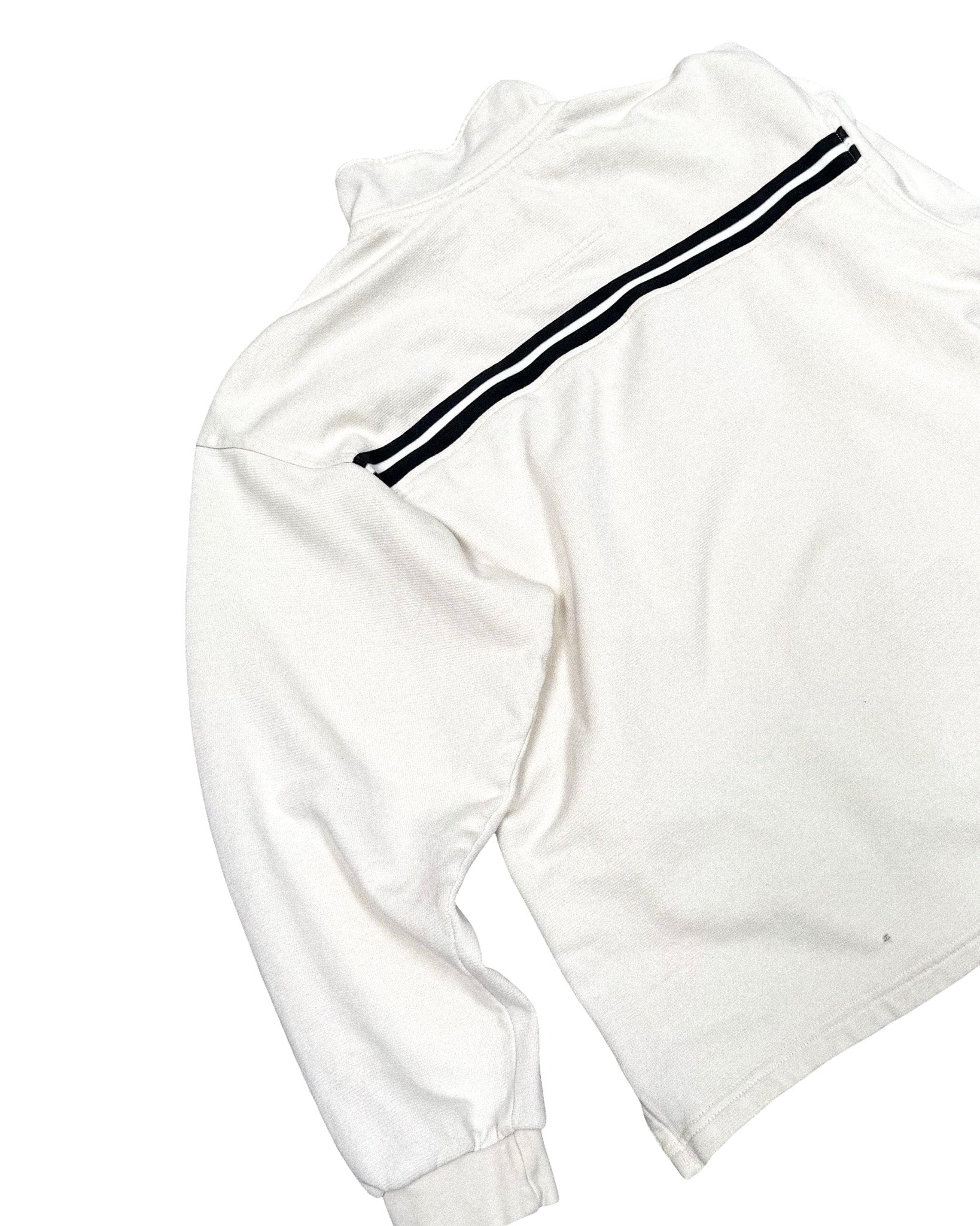 1990'S NIKE EMBROIDERED 1/4 ZIP SWEATSHIRT - L