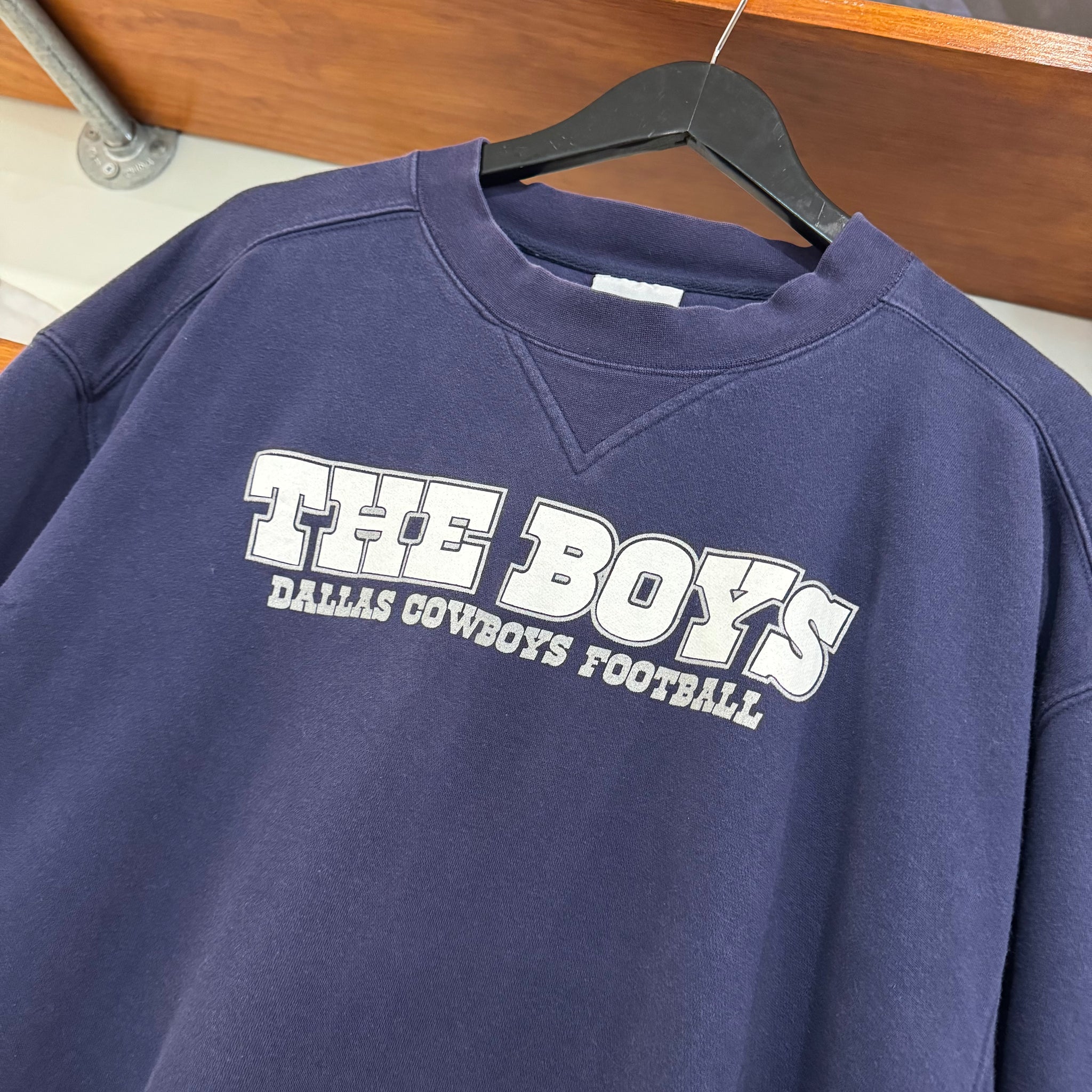 2000'S REEBOK DALLAS COWBOYS FOOTBALL SWEATSHIRT - XL