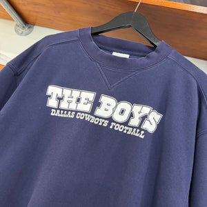 2000'S REEBOK DALLAS COWBOYS FOOTBALL SWEATSHIRT - XL