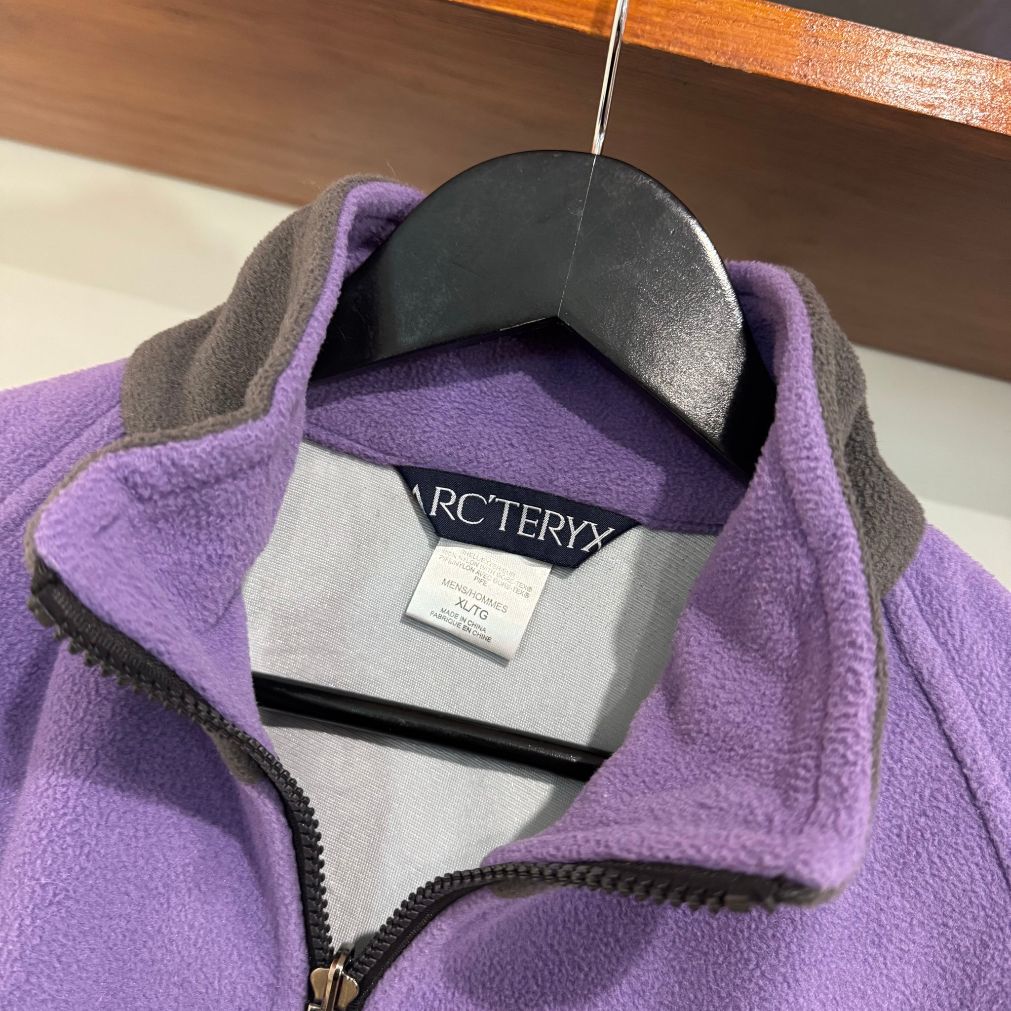 2000'S ARCTERYX TWO TONE FLEECE JACKET - S/M