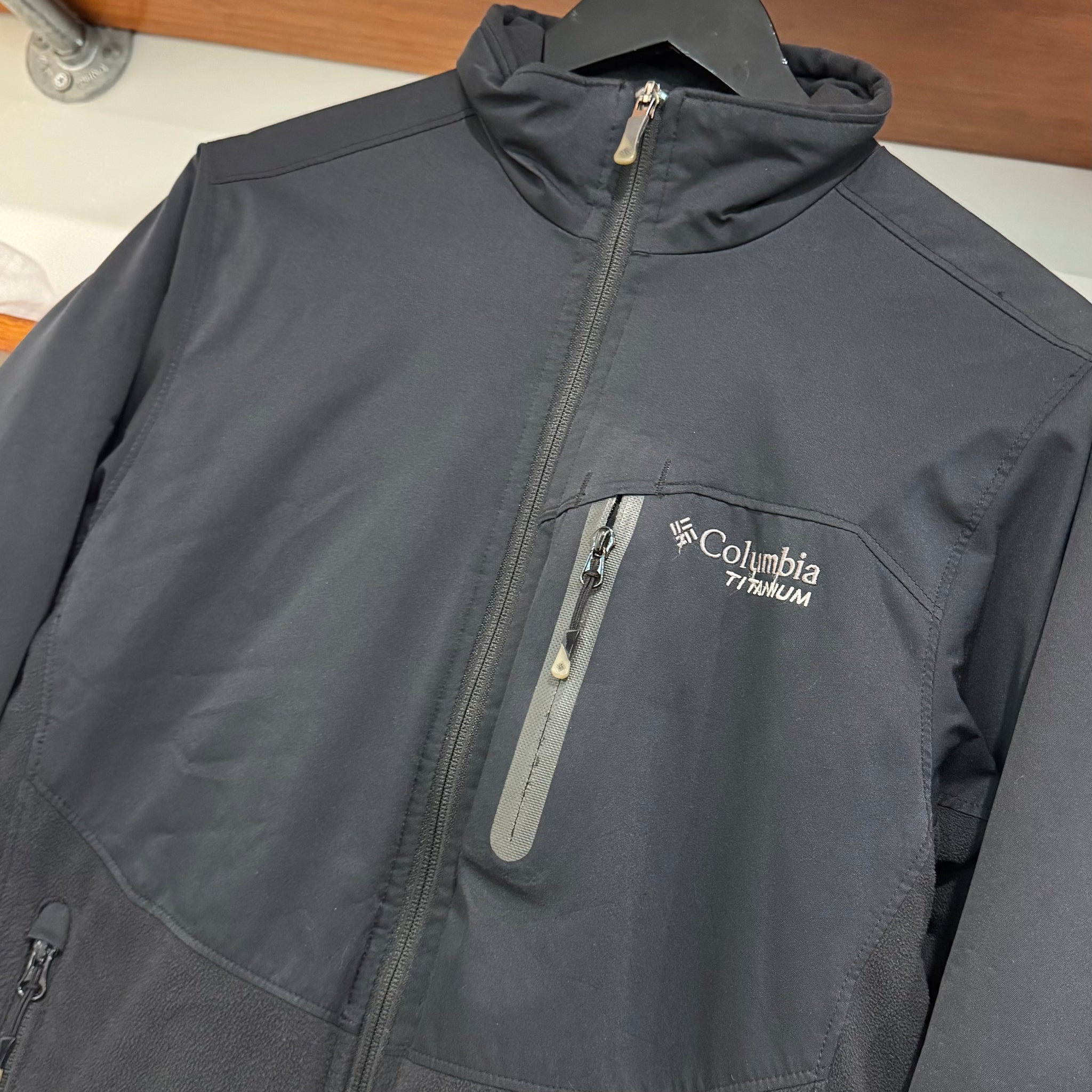 2000'S COLUMBIA TITANIUM FLEECE JACKET - S/M
