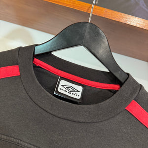 2000'S UMBRO MANCHESTER UNITED FOOTBALL SWEATSHIRT - M