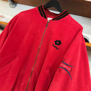 1990'S LOTTO 'PRO LINE' VARSITY JACKET - M/L