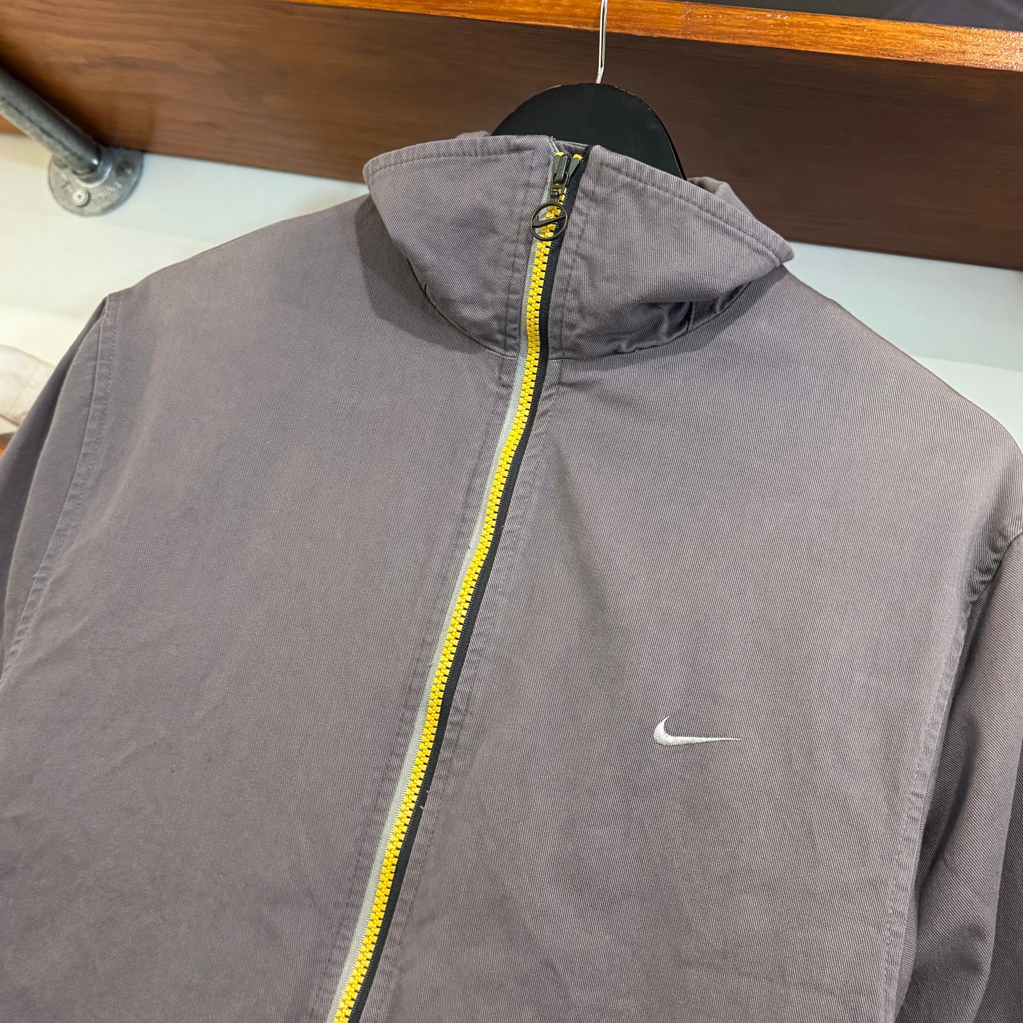 2000'S NIKE SWOOSH WORKWEAR JACKET - M
