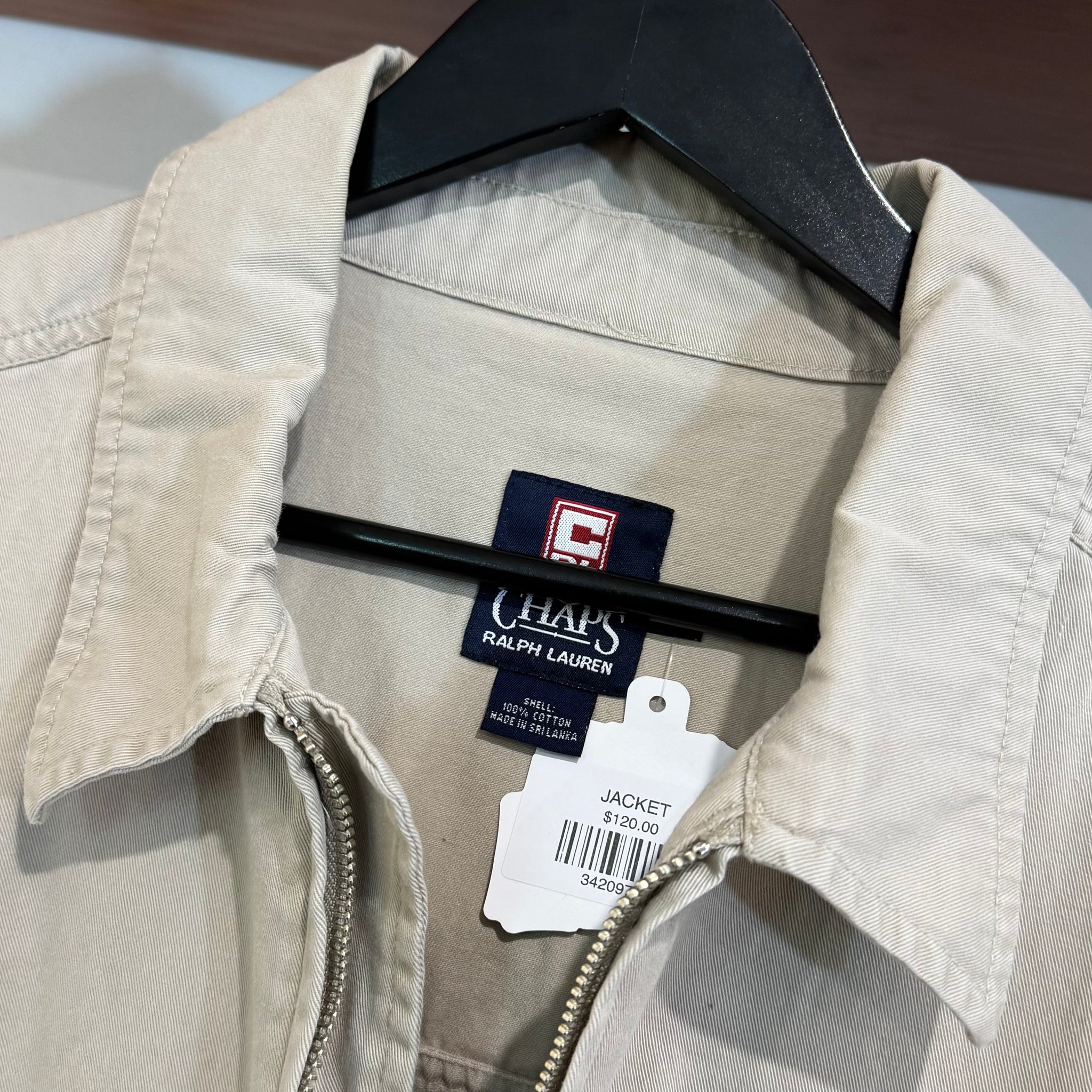 1990'S CHAPS RALPH LAUREN HARRINGTON JACKET - L