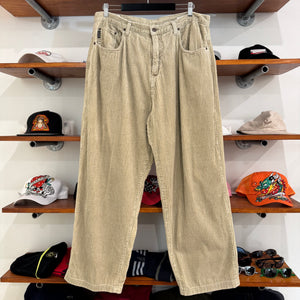 1990'S STUSSY WORKGEAR 'MADE IN OZ' CORDUROY PANTS - 35
