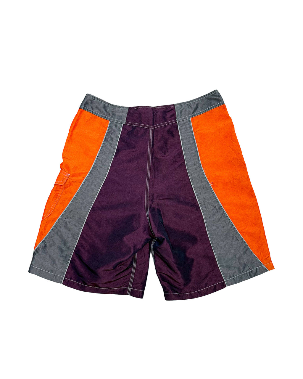 1990'S RUSTY THREE-TONE BOARD SHORTS - 32