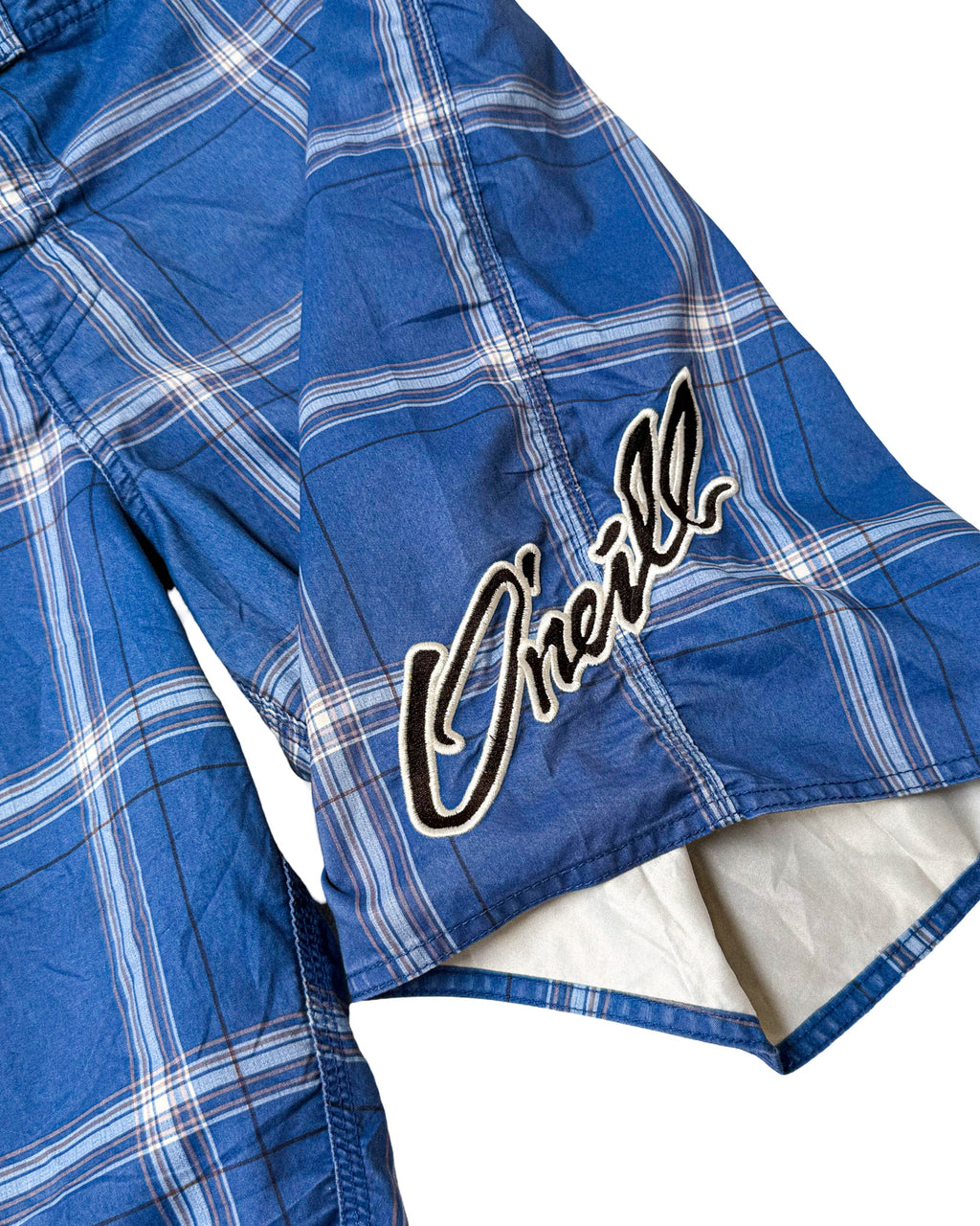 2000'S O'NEILL PLAID BOARD SHORTS - 36