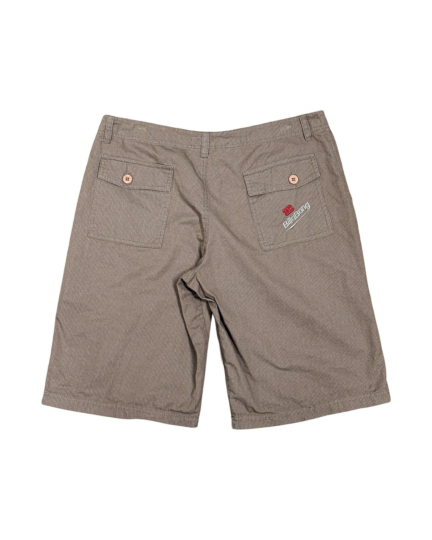 2000'S BILLABONG PINSTRIPE SHORTS - 34