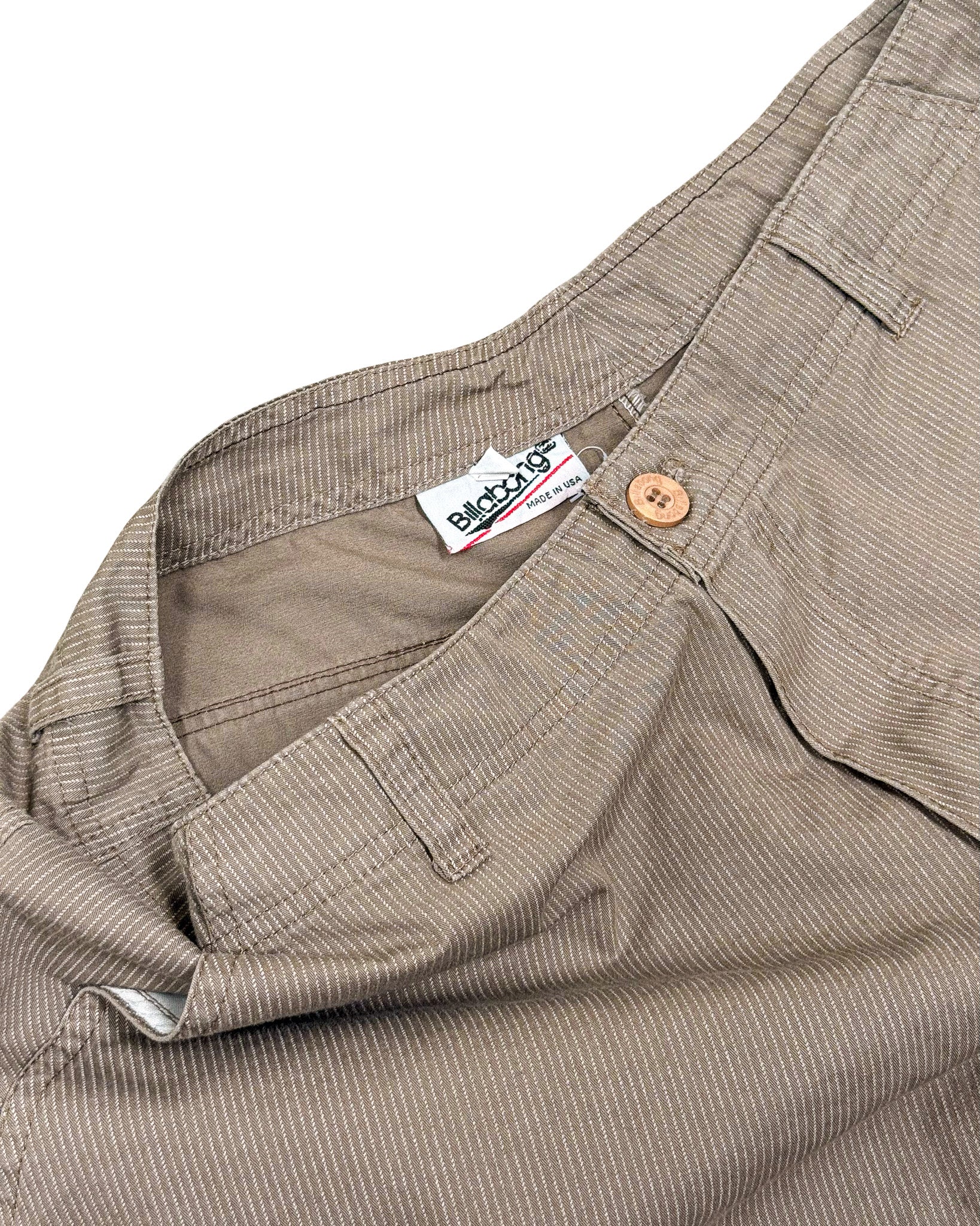 2000'S BILLABONG PINSTRIPE SHORTS - 34