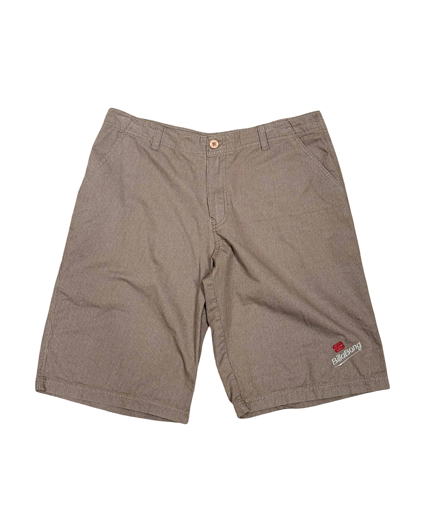 2000'S BILLABONG PINSTRIPE SHORTS - 34