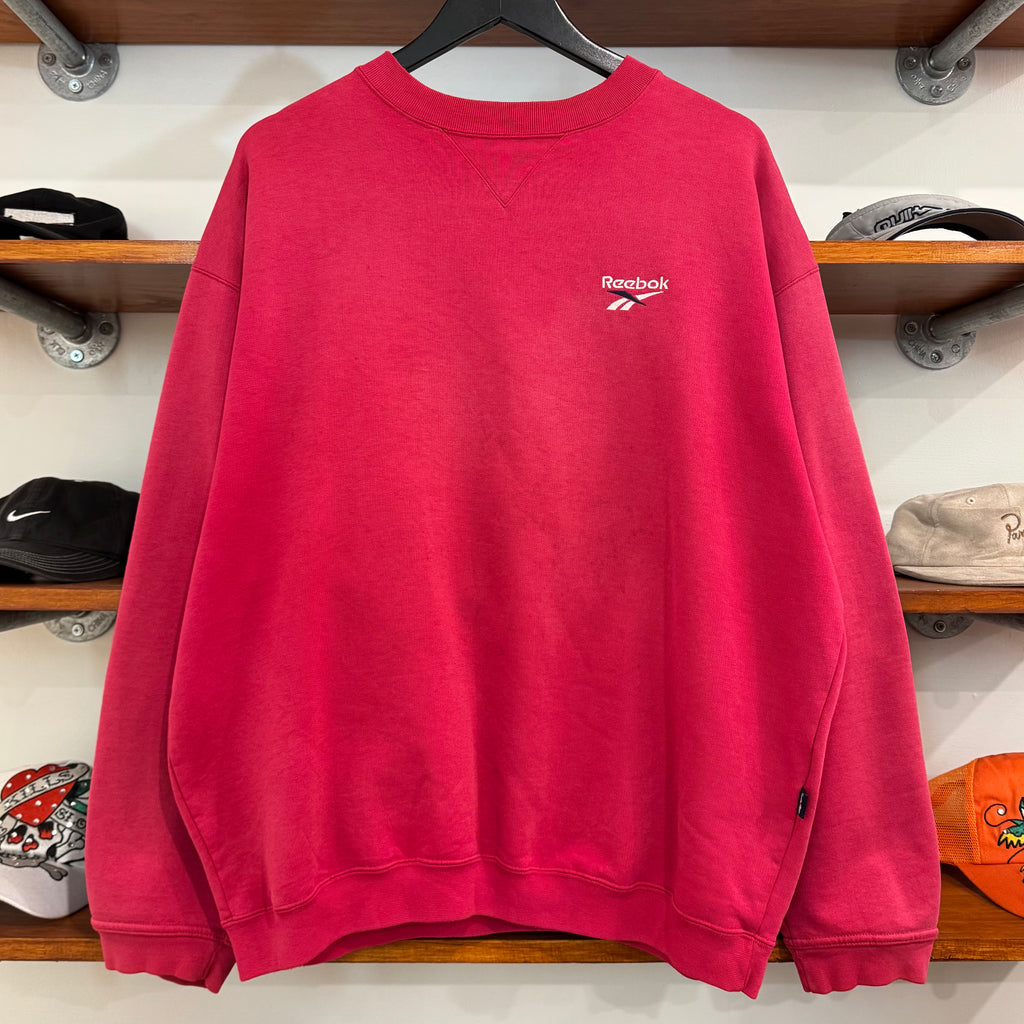 2000'S REEBOK EMBROIDERED SWEATSHIRT - L