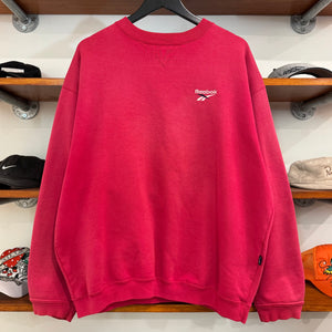 2000'S REEBOK EMBROIDERED SWEATSHIRT - L