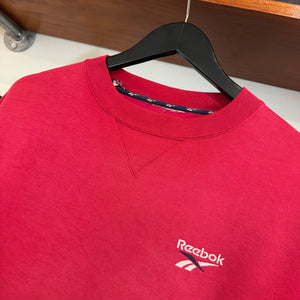 2000'S REEBOK EMBROIDERED SWEATSHIRT - L