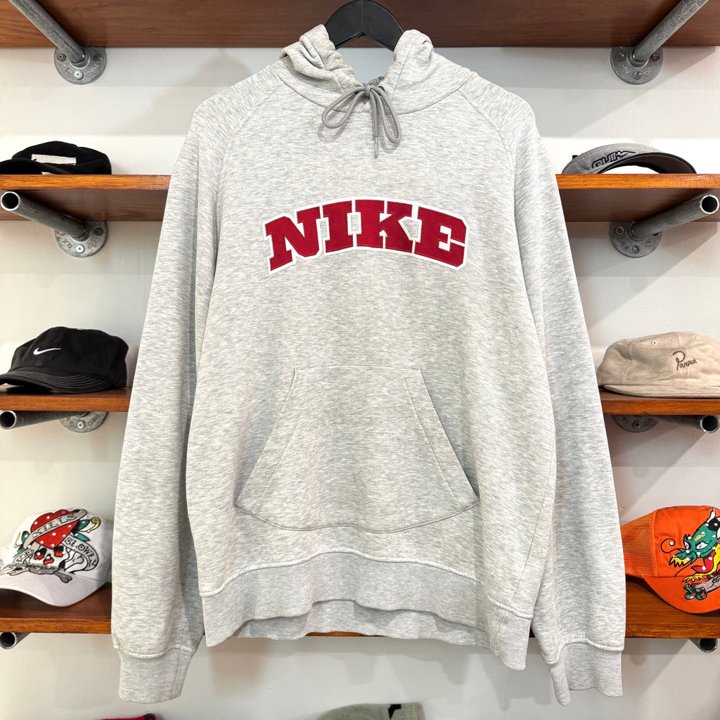 2000'S NIKE SPELLOUT HOODIE - L