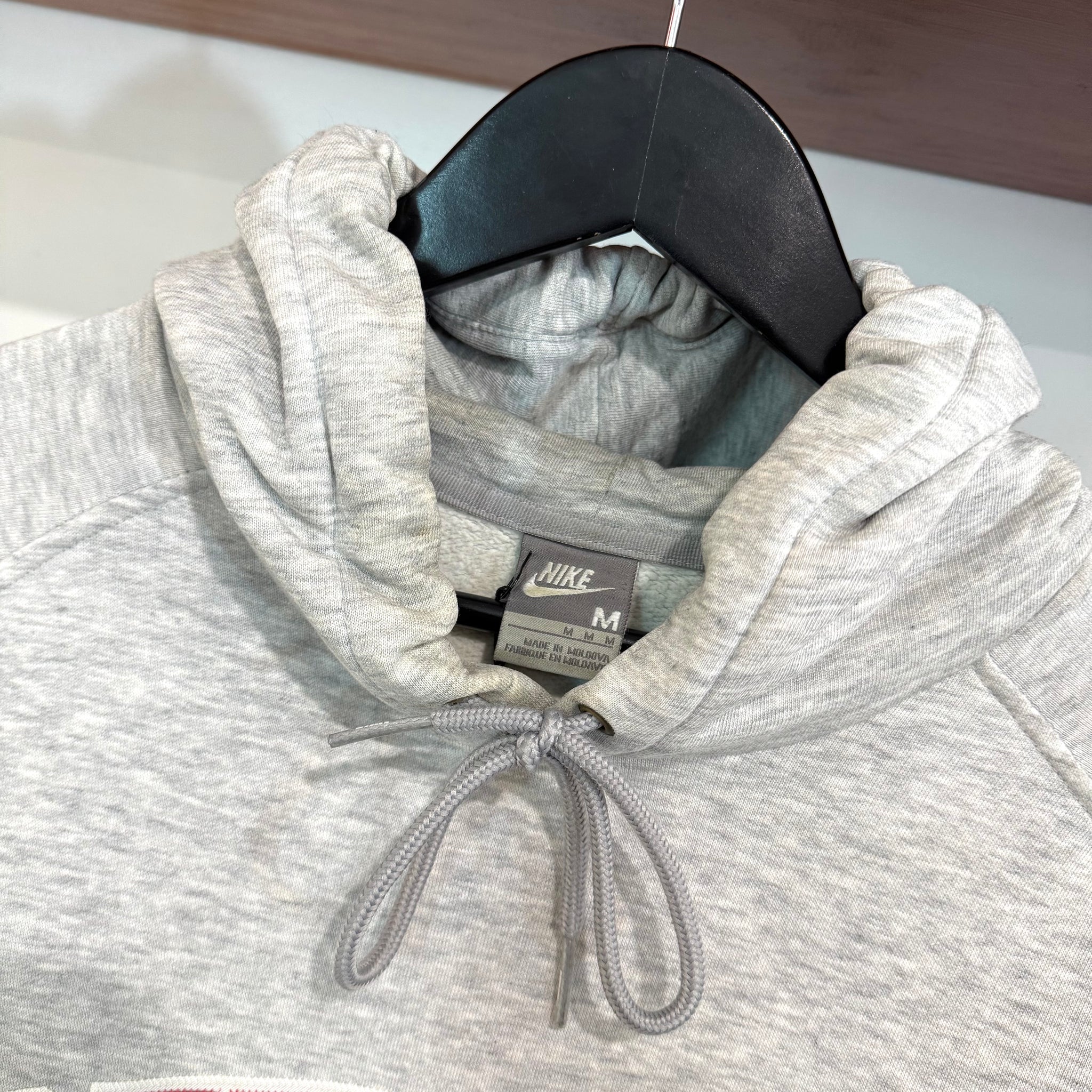 2000'S NIKE SPELLOUT HOODIE - L