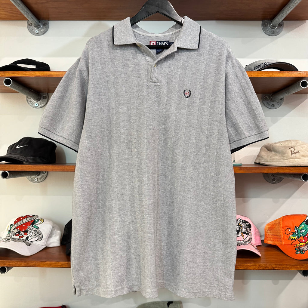 1999'S CHAPS RALPH LAUREN CREST POLO SHIRT - XL