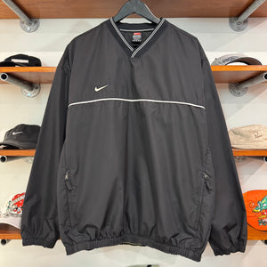 1990'S NIKE SWOOSH EMBROIDERED PULLOVER - L