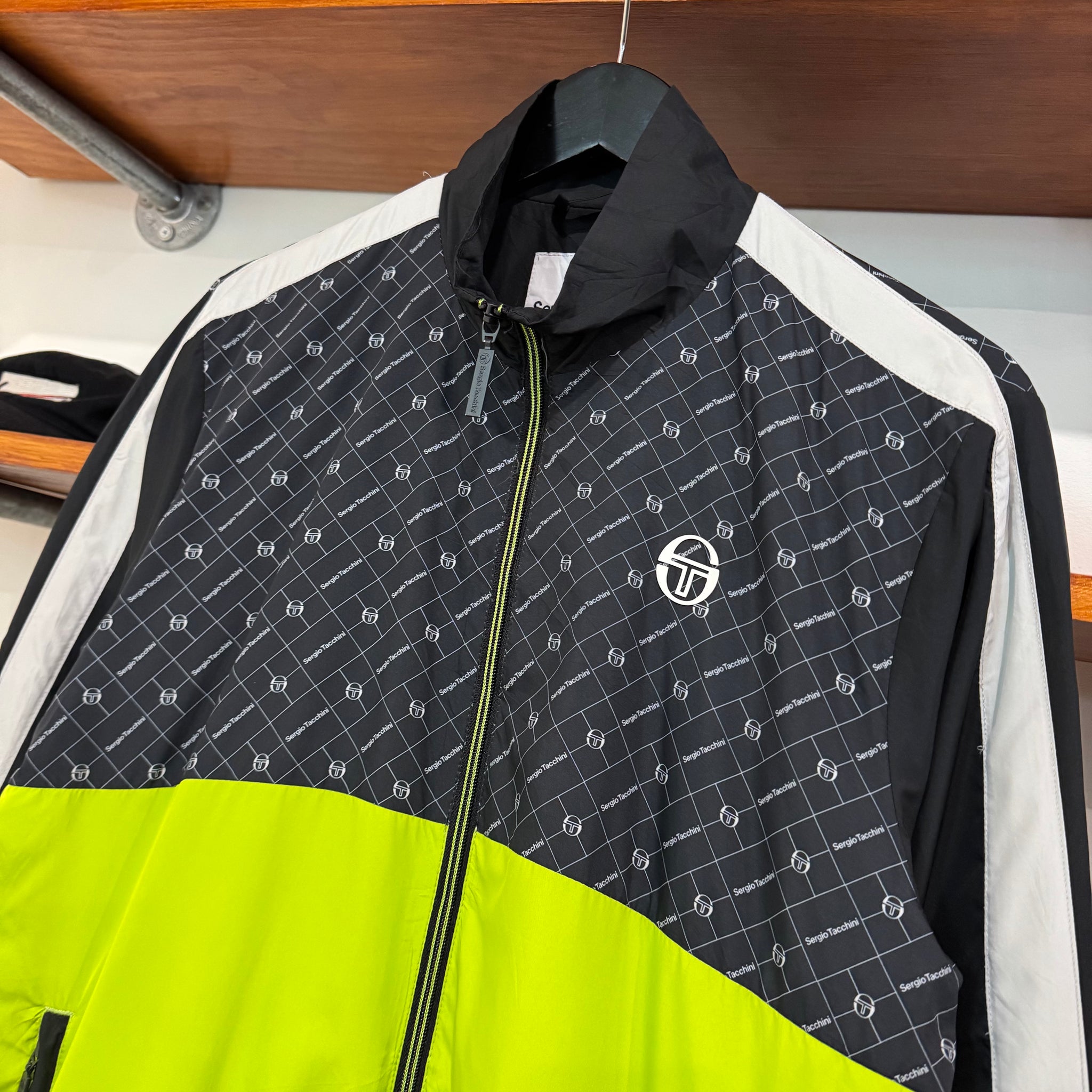 2000'S SERGIO TACCHINI GRAPHIC JACKET - M