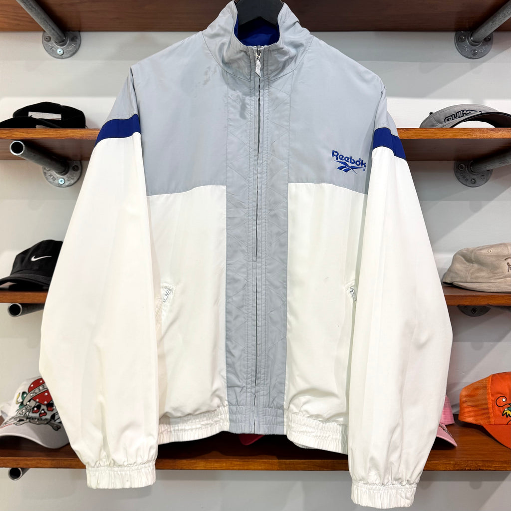 2000'S REEBOK EMBROIDERED PANELS JACKET - L