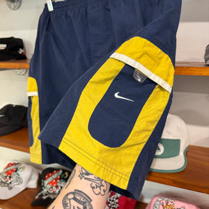1990'S NIKE INDIANA PACERS BOARD SHORTS - 28
